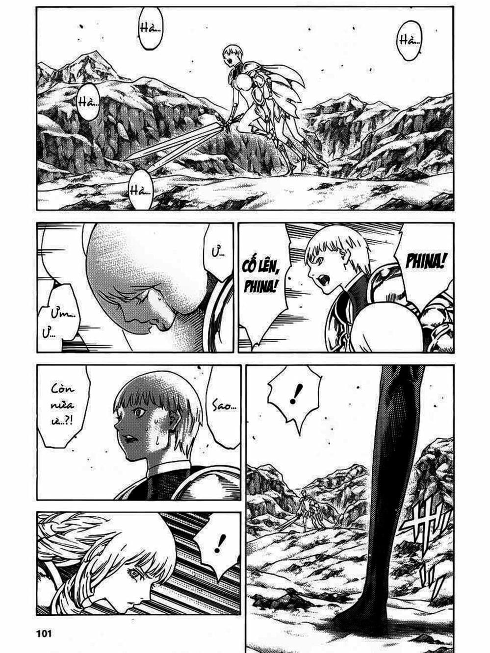 Truyện Tranh Claymore Mắt Bạc trang 4