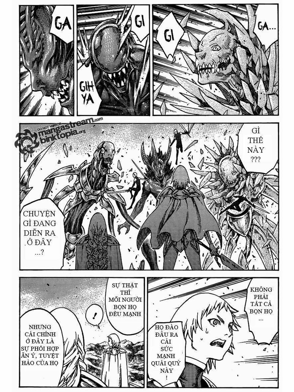 Truyện Tranh Claymore Mắt Bạc trang 4