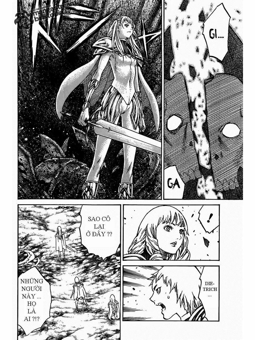 Truyện Tranh Claymore Mắt Bạc trang 4