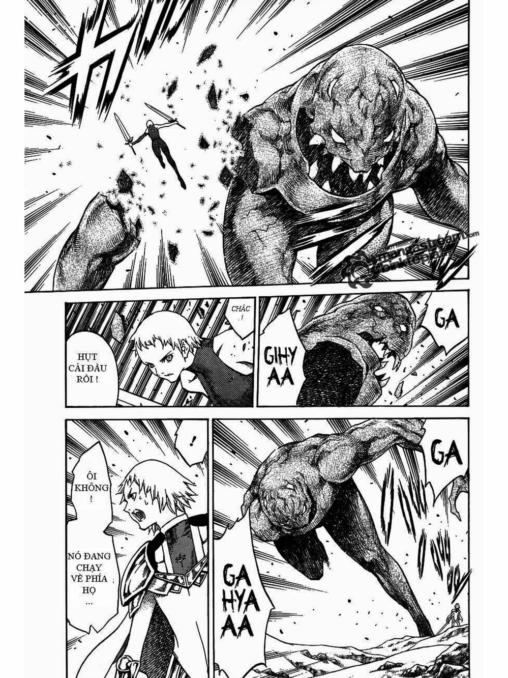 Truyện Tranh Claymore Mắt Bạc trang 4