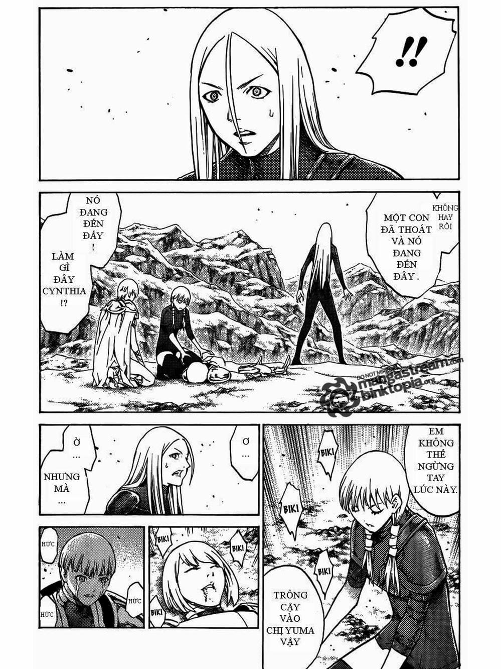 Truyện Tranh Claymore Mắt Bạc trang 4