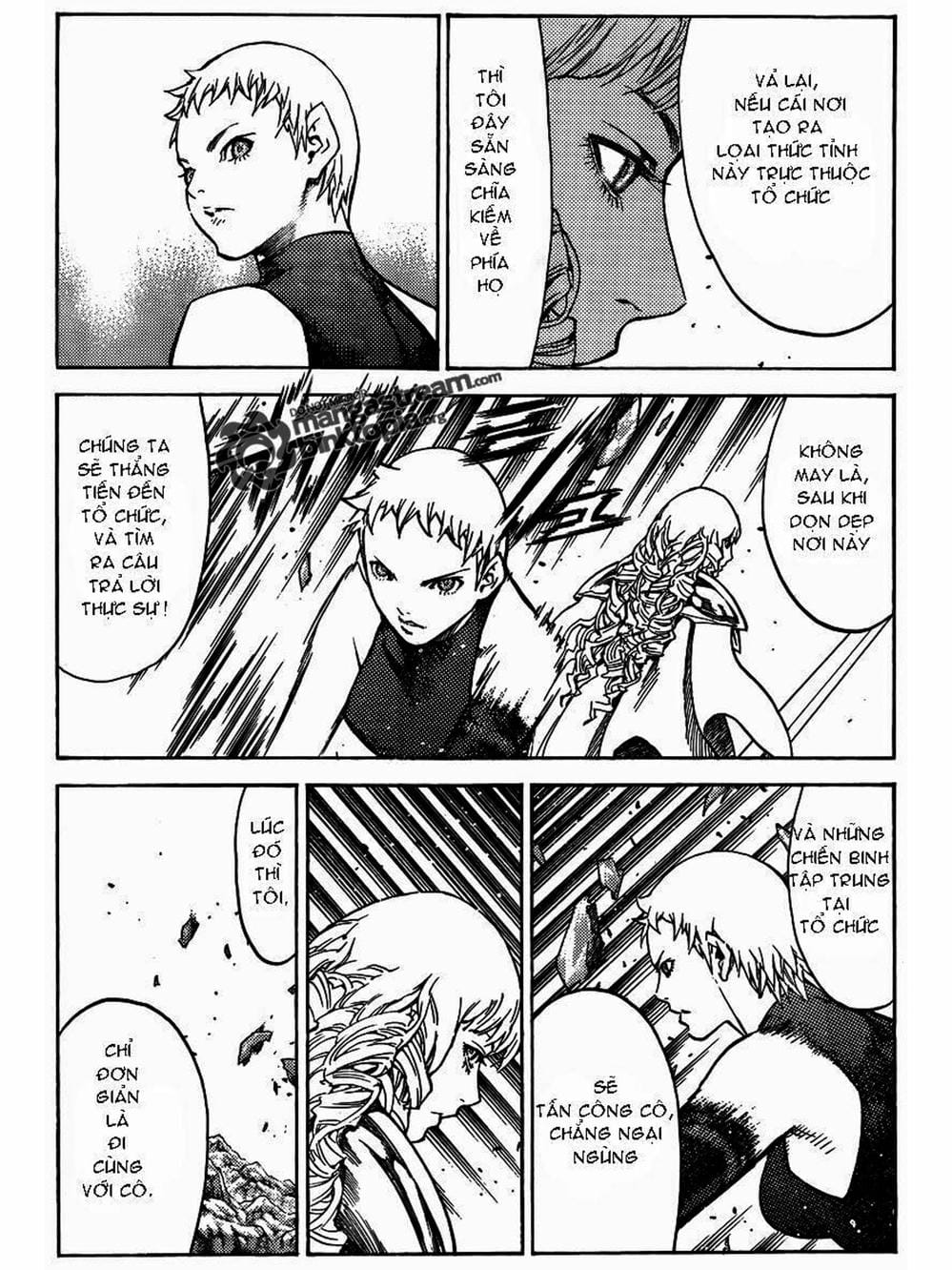 Truyện Tranh Claymore Mắt Bạc trang 4