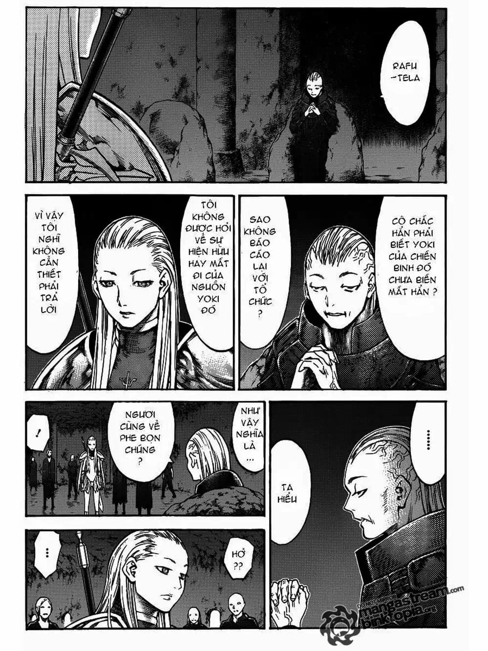 Truyện Tranh Claymore Mắt Bạc trang 4