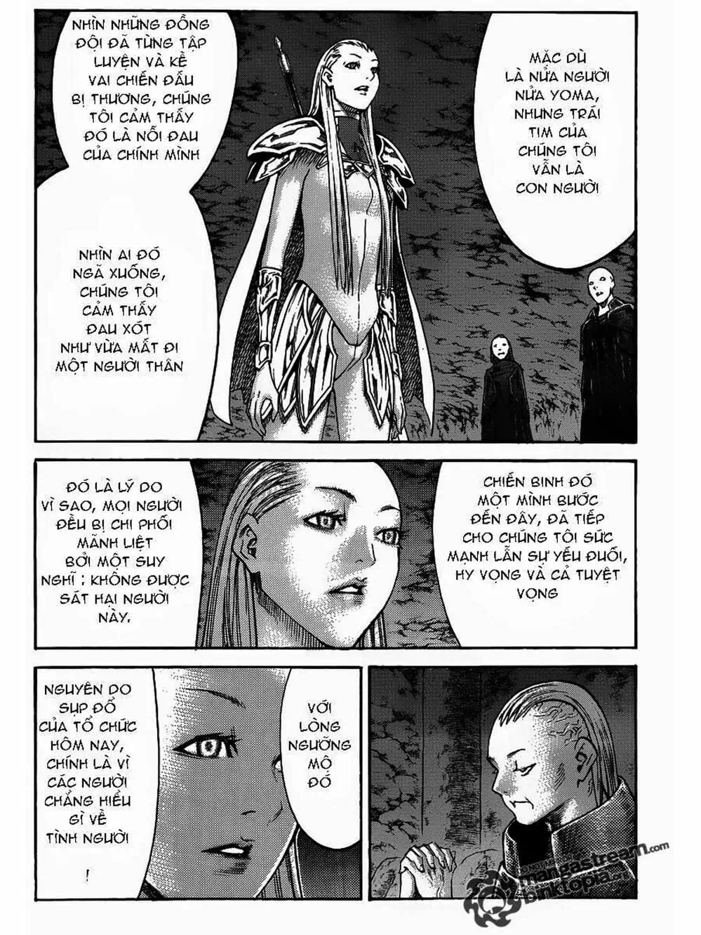 Truyện Tranh Claymore Mắt Bạc trang 4