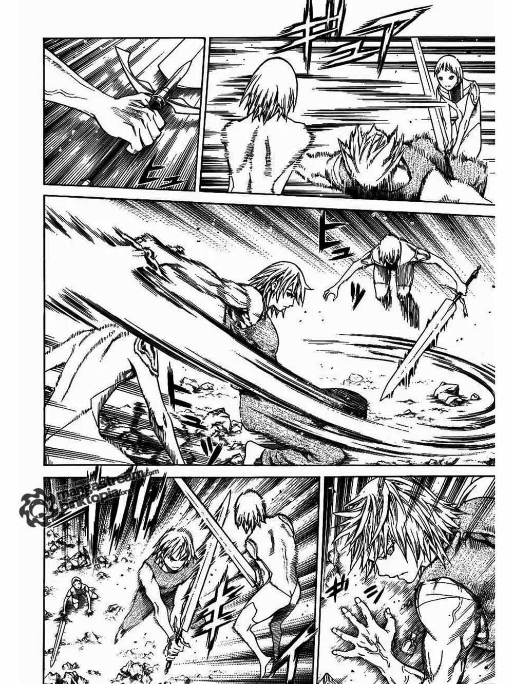 Truyện Tranh Claymore Mắt Bạc trang 4