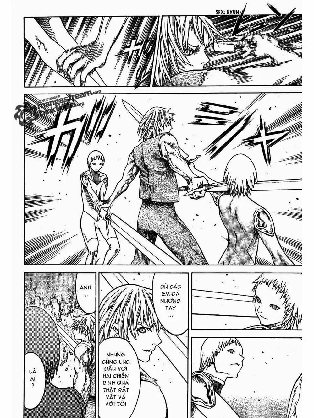 Truyện Tranh Claymore Mắt Bạc trang 4