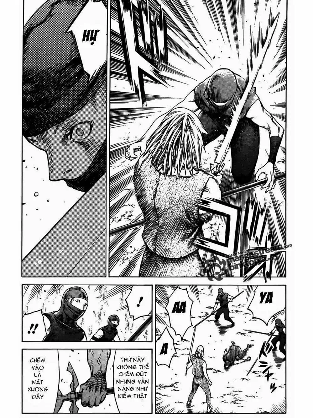 Truyện Tranh Claymore Mắt Bạc trang 4