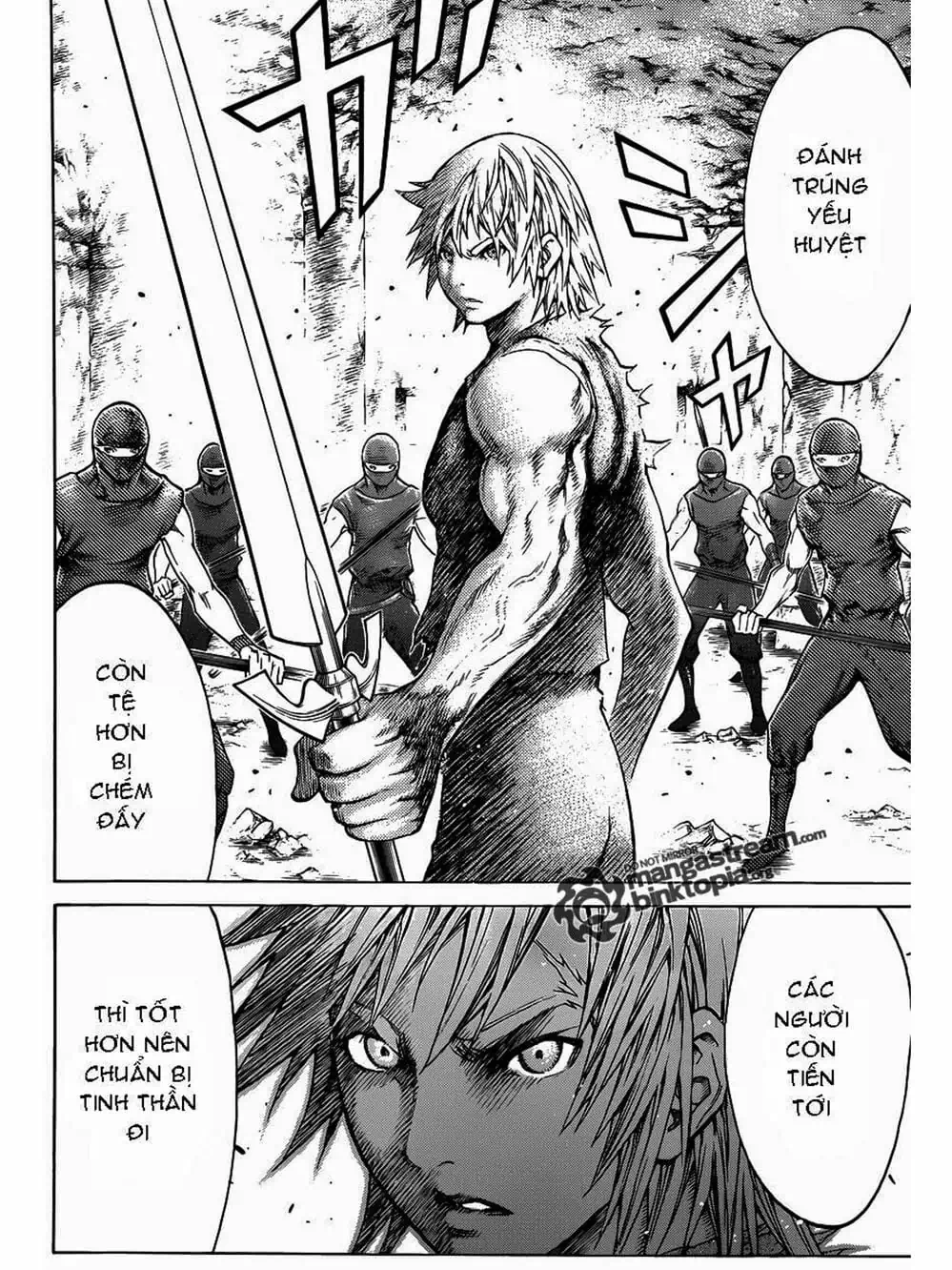 Truyện Tranh Claymore Mắt Bạc trang 4