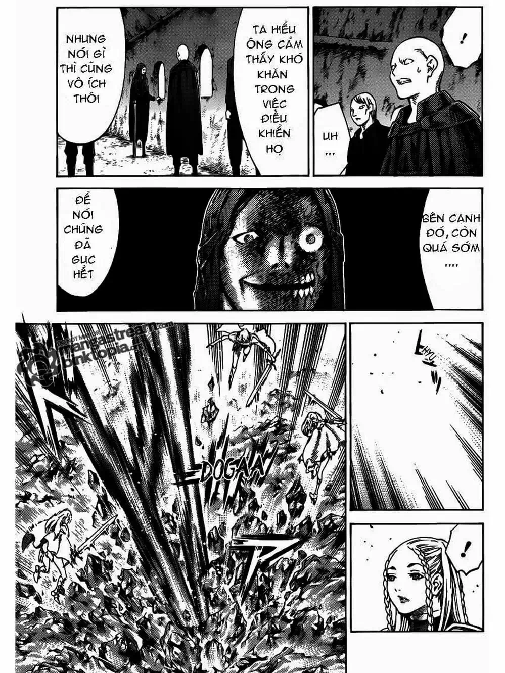 Truyện Tranh Claymore Mắt Bạc trang 4