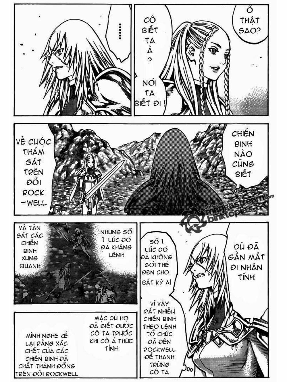 Truyện Tranh Claymore Mắt Bạc trang 4
