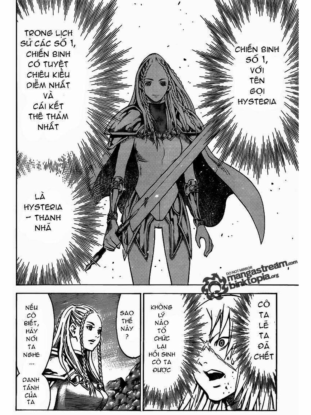 Truyện Tranh Claymore Mắt Bạc trang 4