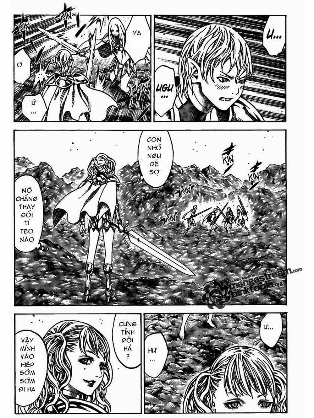 Truyện Tranh Claymore Mắt Bạc trang 4