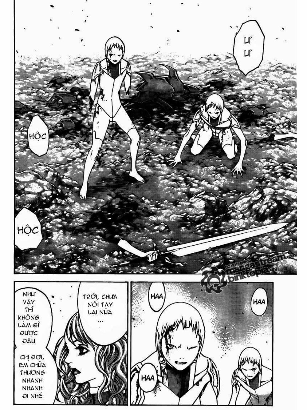 Truyện Tranh Claymore Mắt Bạc trang 4