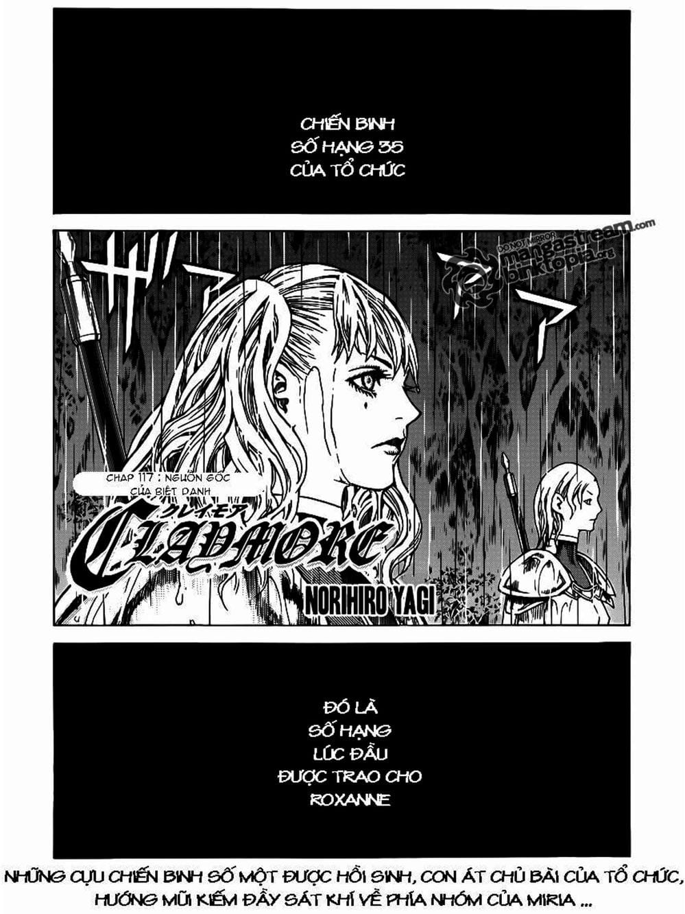 Truyện Tranh Claymore Mắt Bạc trang 4