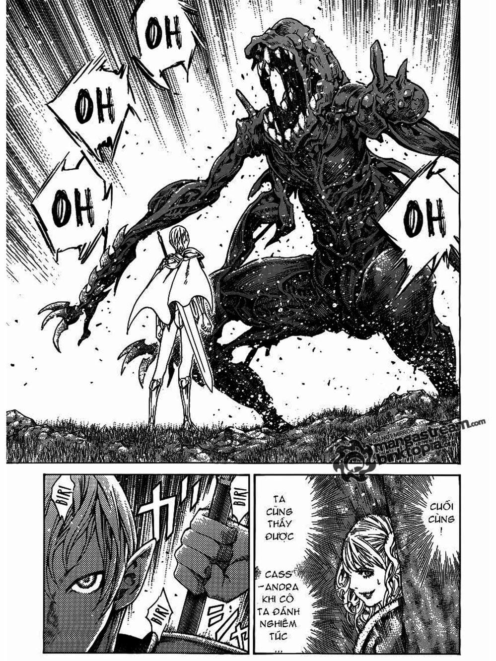 Truyện Tranh Claymore Mắt Bạc trang 4