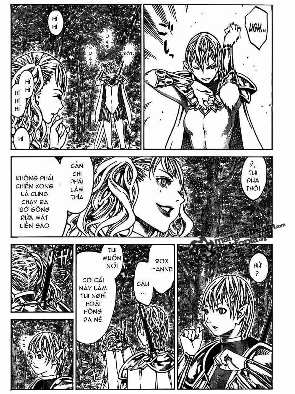 Truyện Tranh Claymore Mắt Bạc trang 4