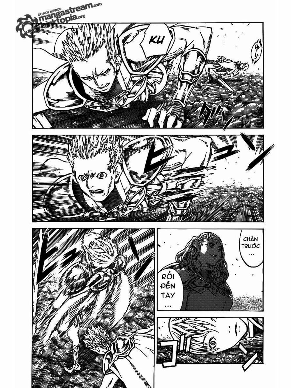 Truyện Tranh Claymore Mắt Bạc trang 4