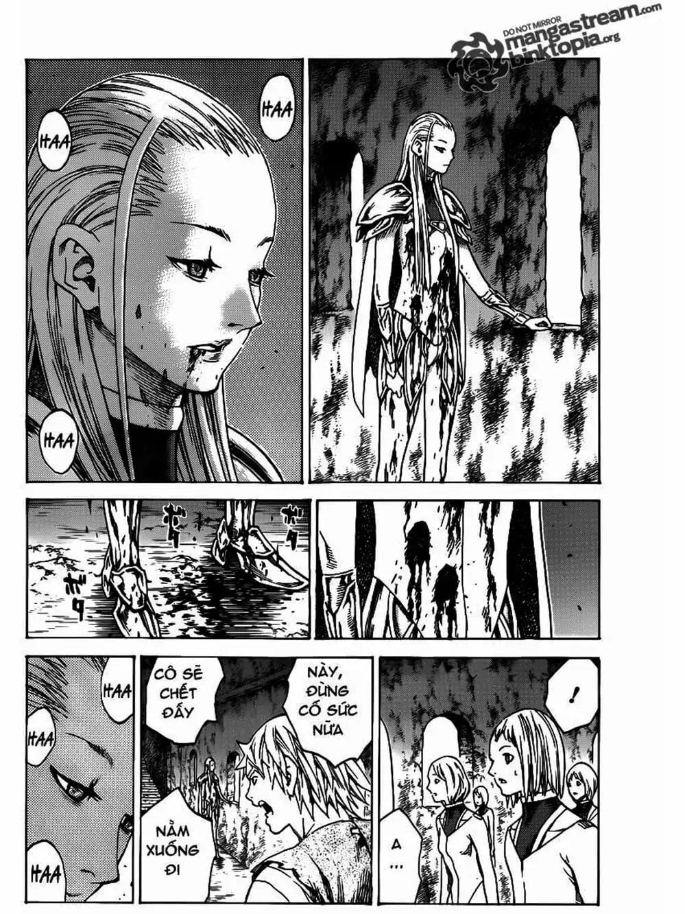 Truyện Tranh Claymore Mắt Bạc trang 4