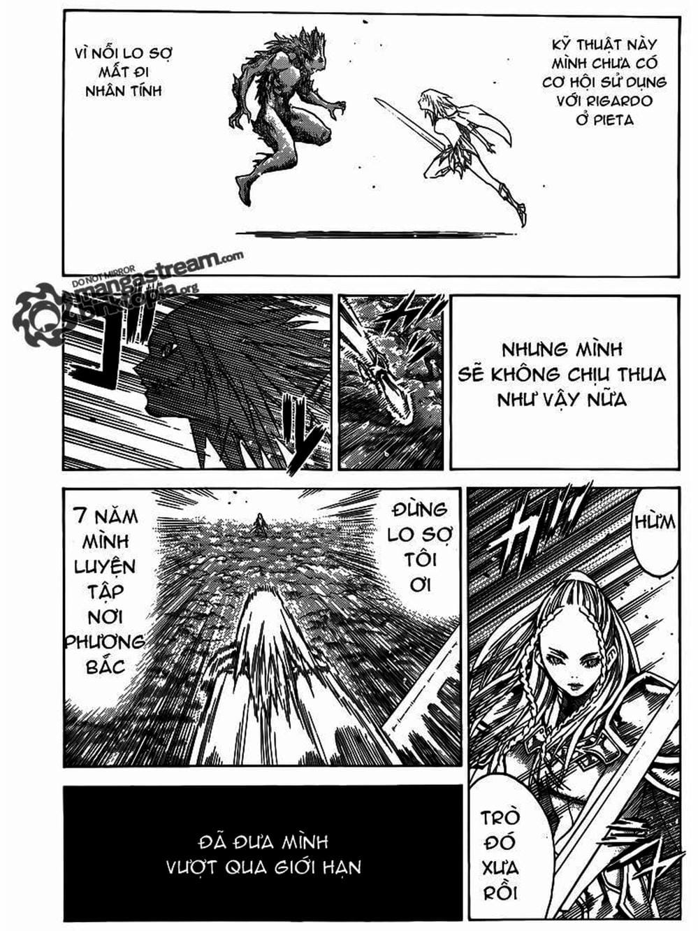 Truyện Tranh Claymore Mắt Bạc trang 4