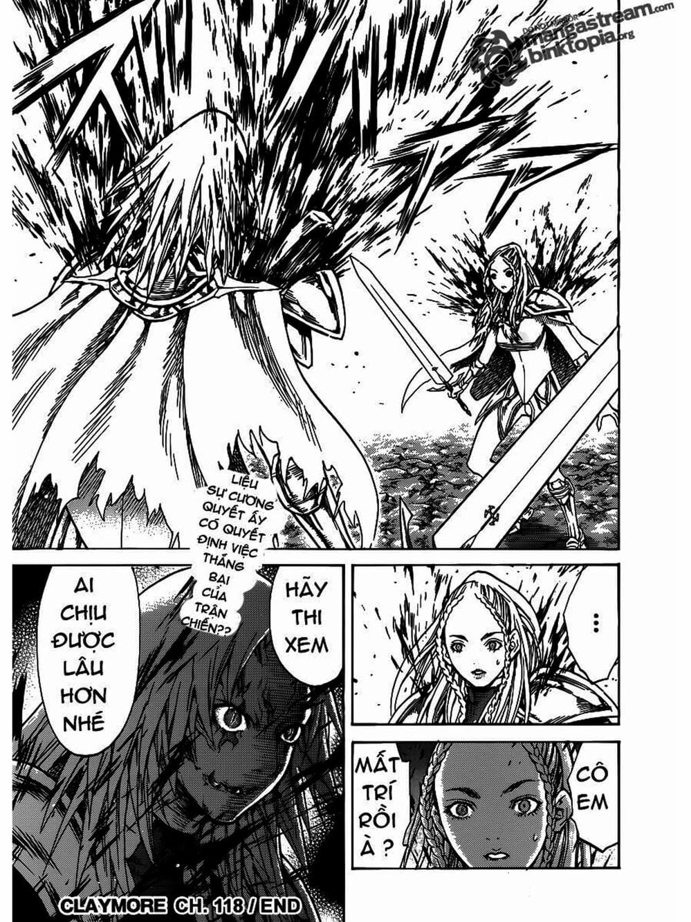 Truyện Tranh Claymore Mắt Bạc trang 4