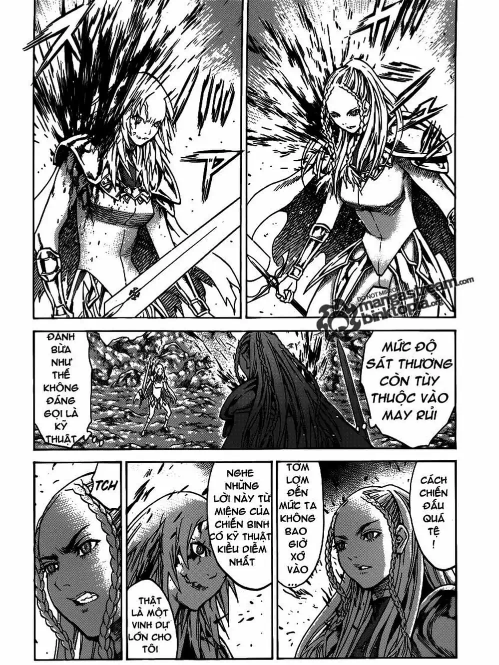 Truyện Tranh Claymore Mắt Bạc trang 4