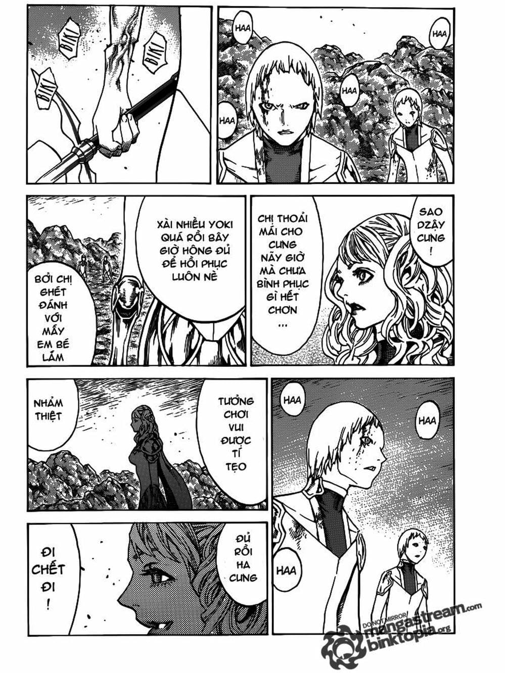 Truyện Tranh Claymore Mắt Bạc trang 4