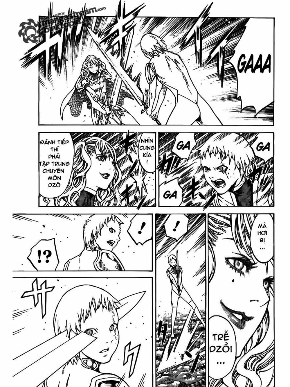 Truyện Tranh Claymore Mắt Bạc trang 4