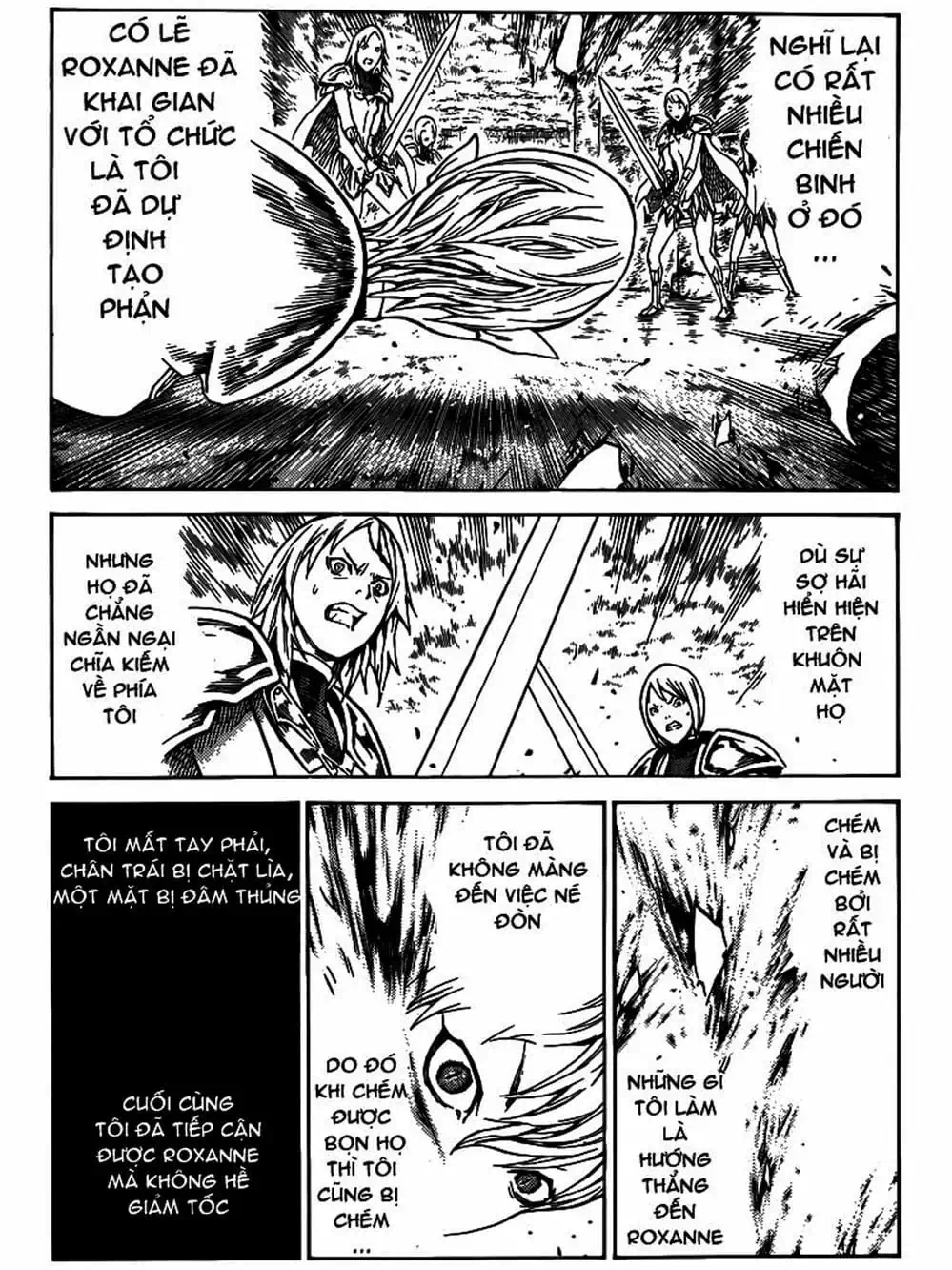 Truyện Tranh Claymore Mắt Bạc trang 4