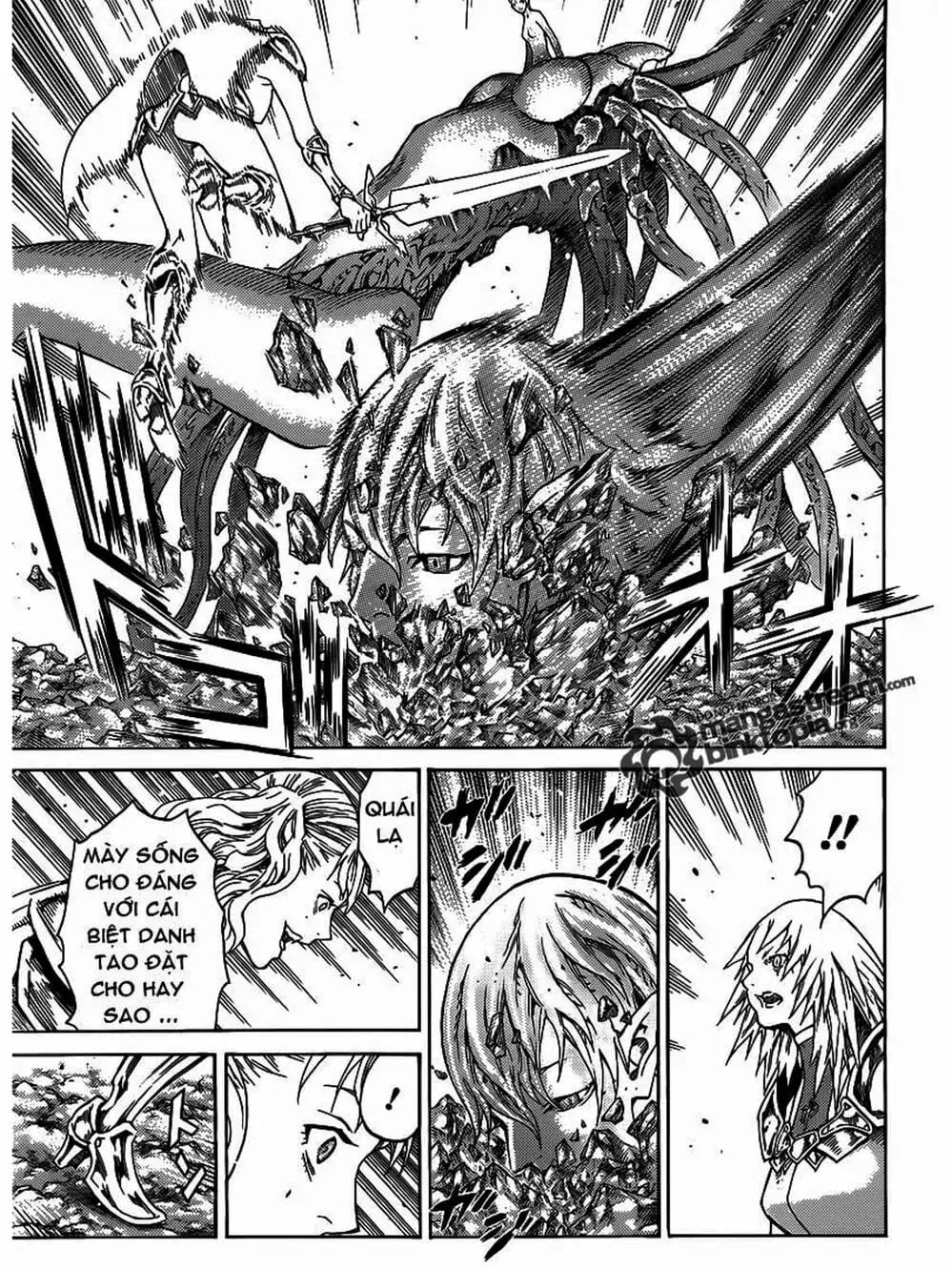 Truyện Tranh Claymore Mắt Bạc trang 4