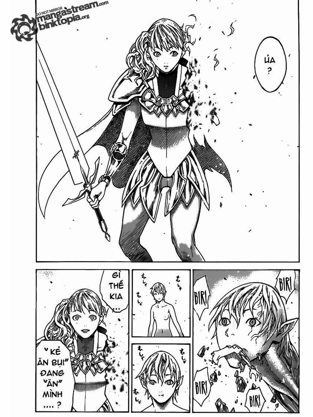 Truyện Tranh Claymore Mắt Bạc trang 4