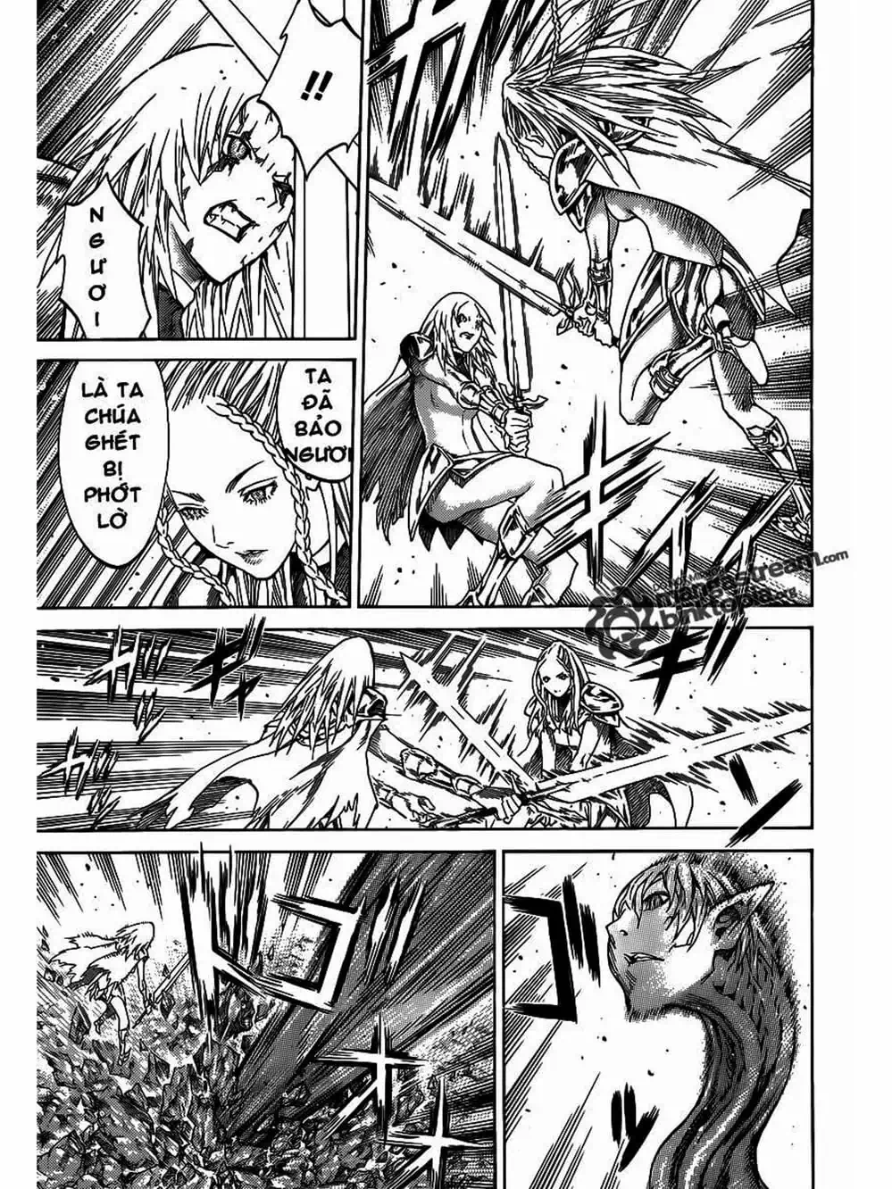 Truyện Tranh Claymore Mắt Bạc trang 4