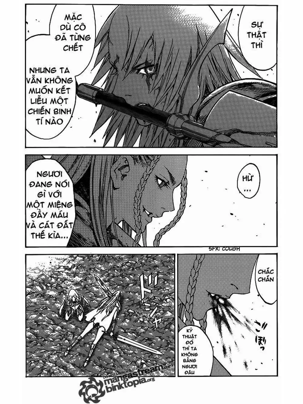 Truyện Tranh Claymore Mắt Bạc trang 4