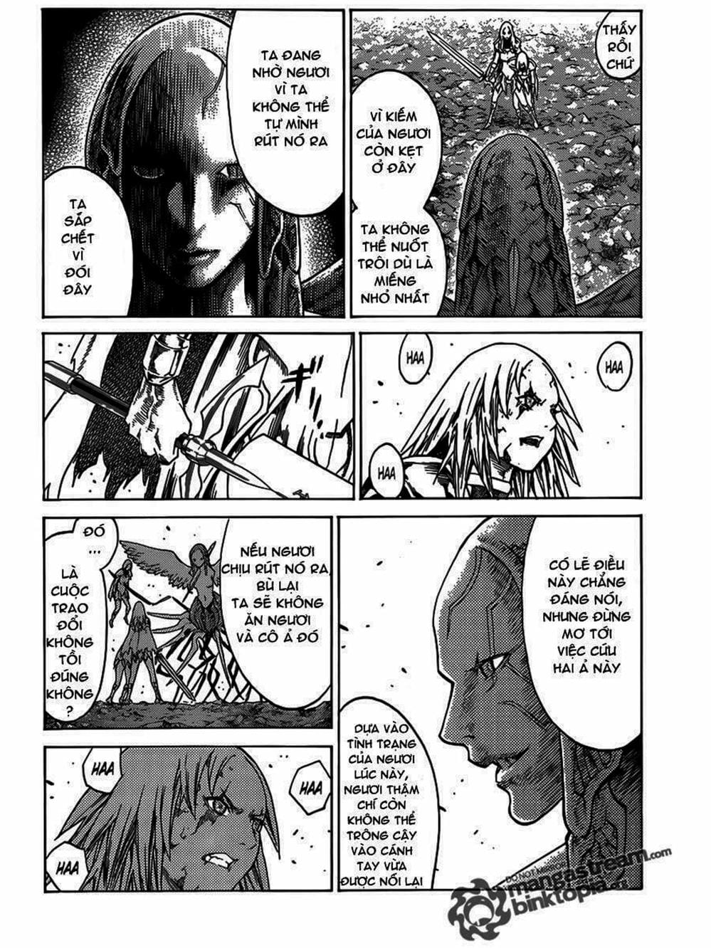 Truyện Tranh Claymore Mắt Bạc trang 4
