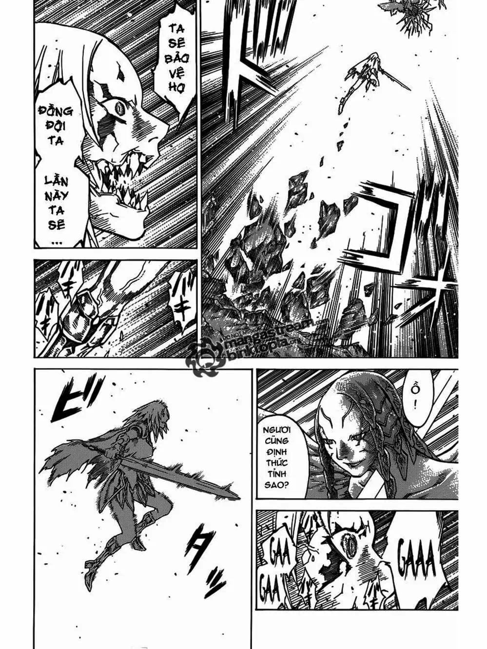 Truyện Tranh Claymore Mắt Bạc trang 4