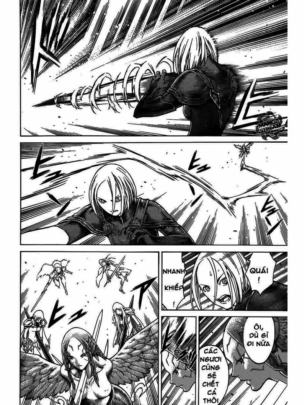 Truyện Tranh Claymore Mắt Bạc trang 4