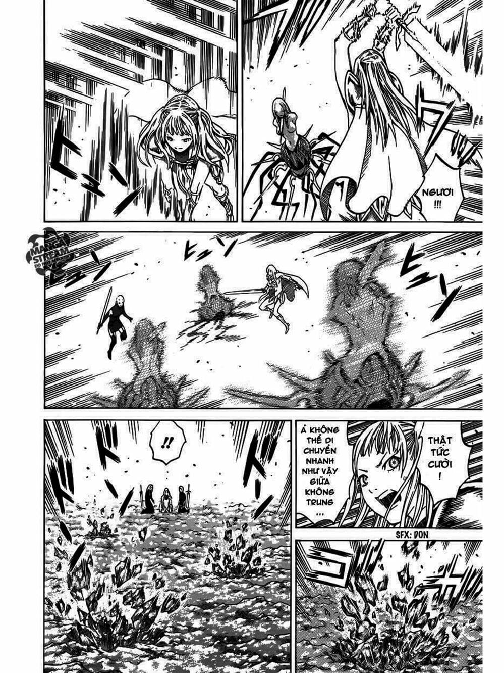 Truyện Tranh Claymore Mắt Bạc trang 4