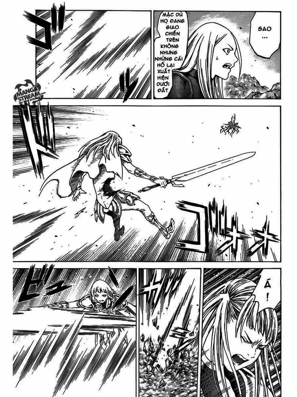 Truyện Tranh Claymore Mắt Bạc trang 4