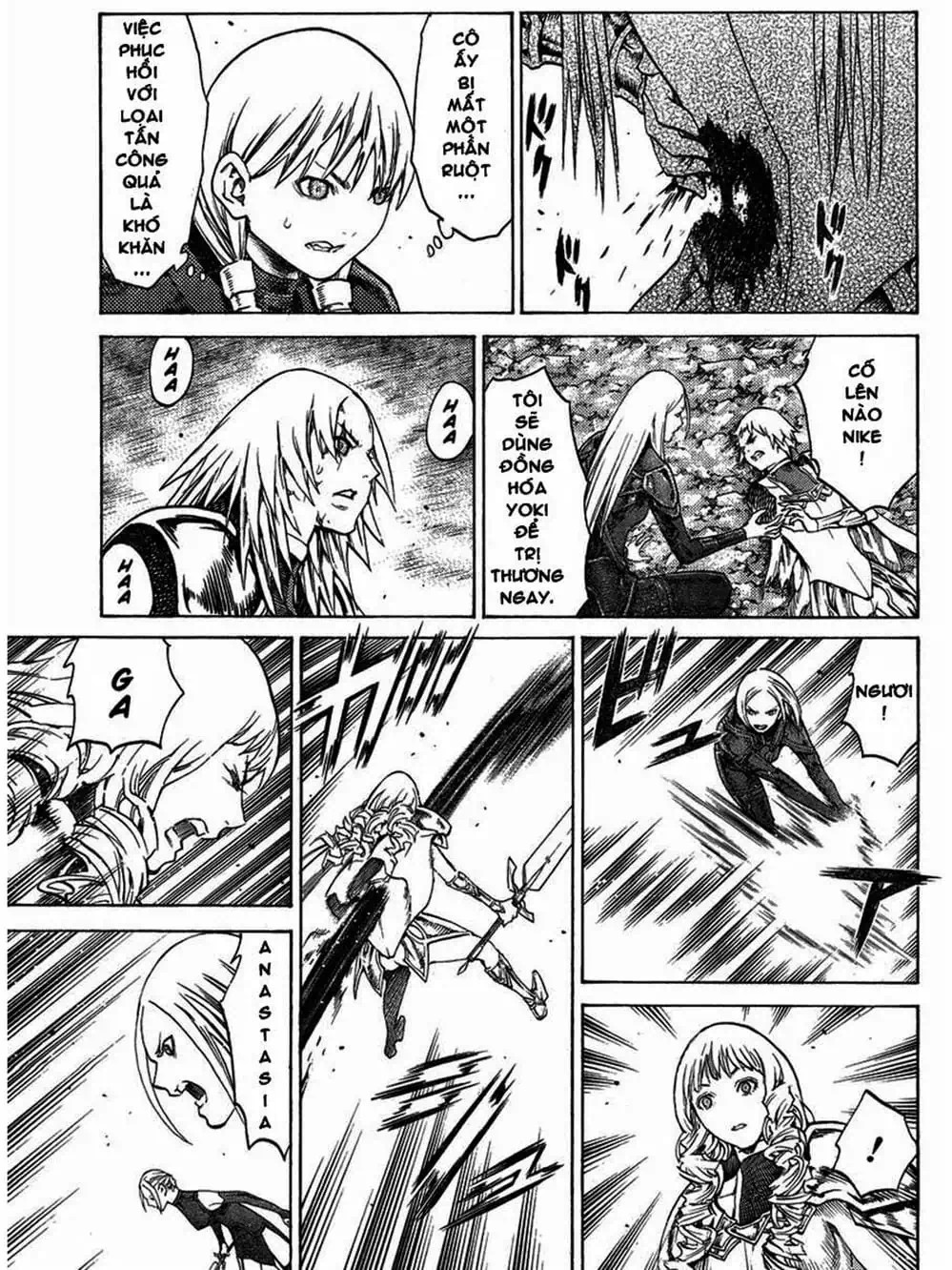 Truyện Tranh Claymore Mắt Bạc trang 4