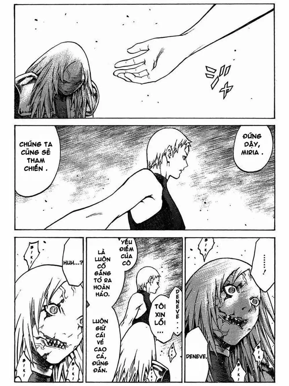 Truyện Tranh Claymore Mắt Bạc trang 4