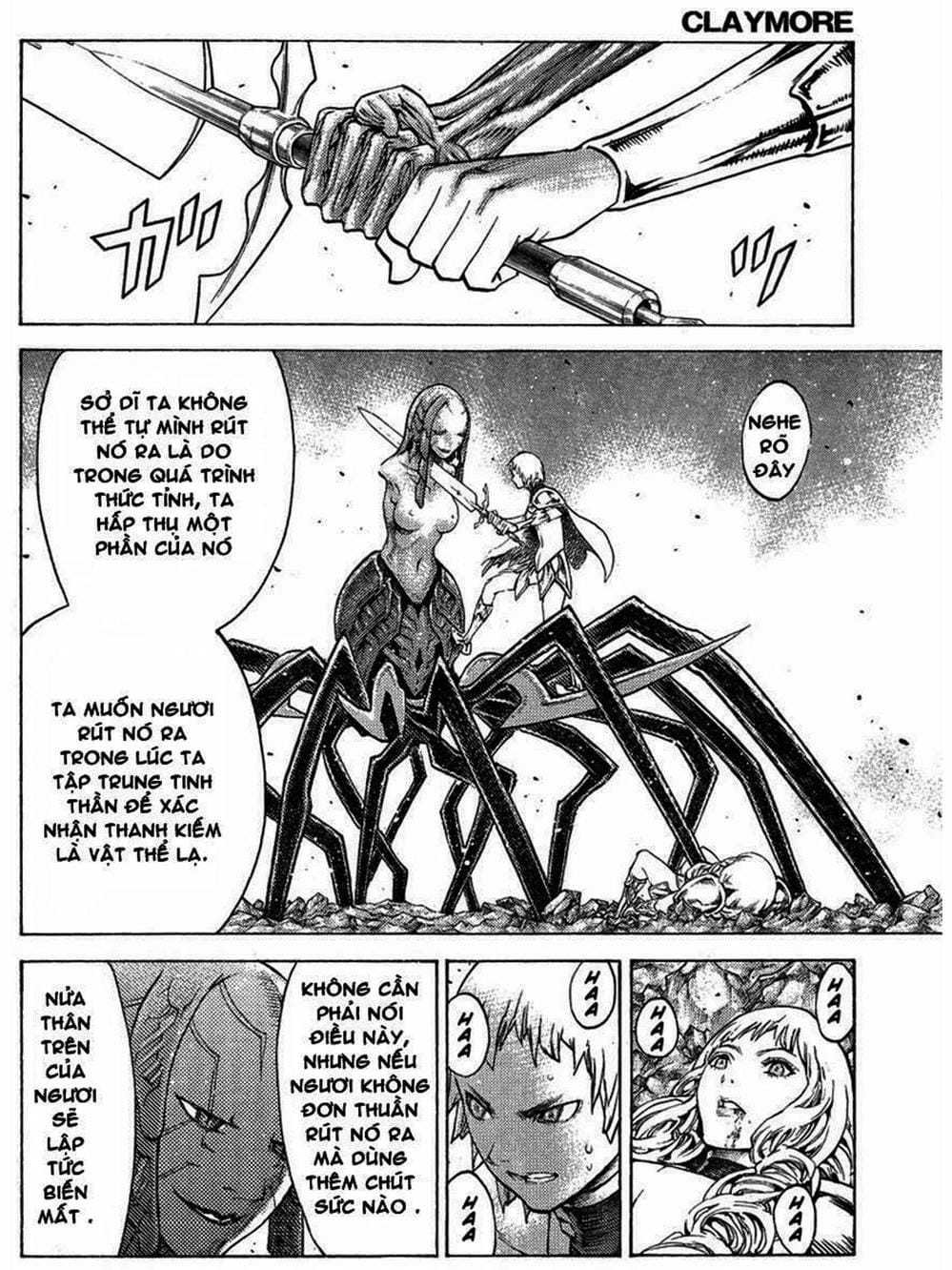 Truyện Tranh Claymore Mắt Bạc trang 4
