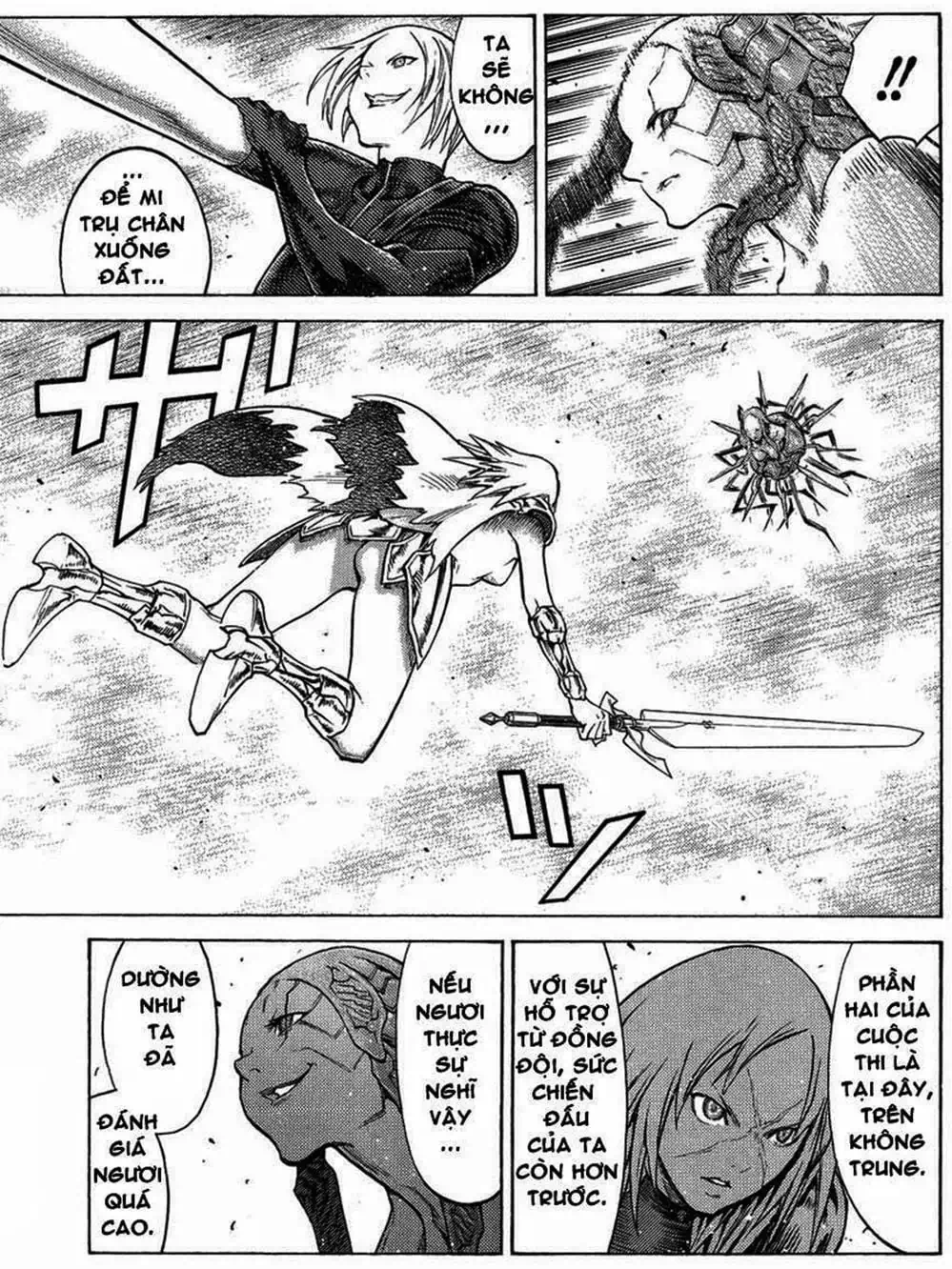 Truyện Tranh Claymore Mắt Bạc trang 4