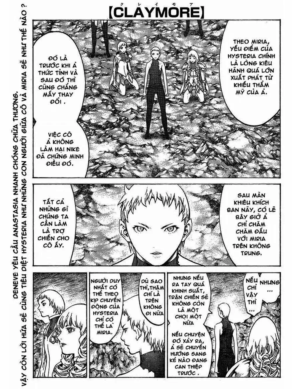 Truyện Tranh Claymore Mắt Bạc trang 4