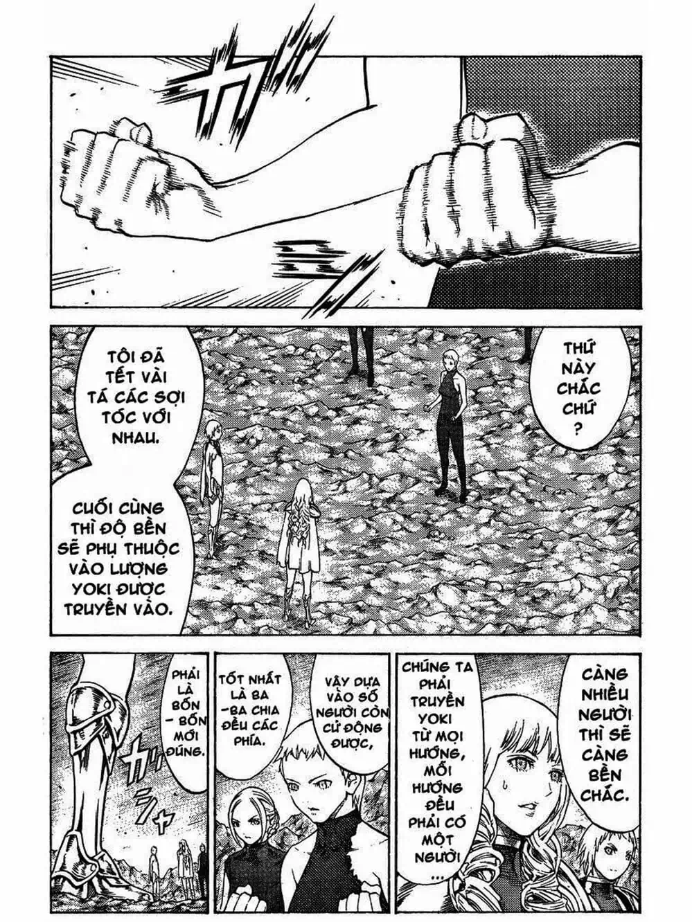Truyện Tranh Claymore Mắt Bạc trang 4