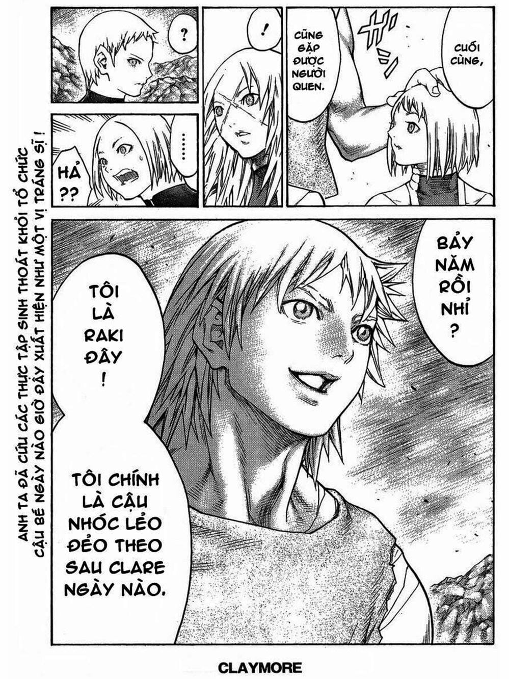 Truyện Tranh Claymore Mắt Bạc trang 4