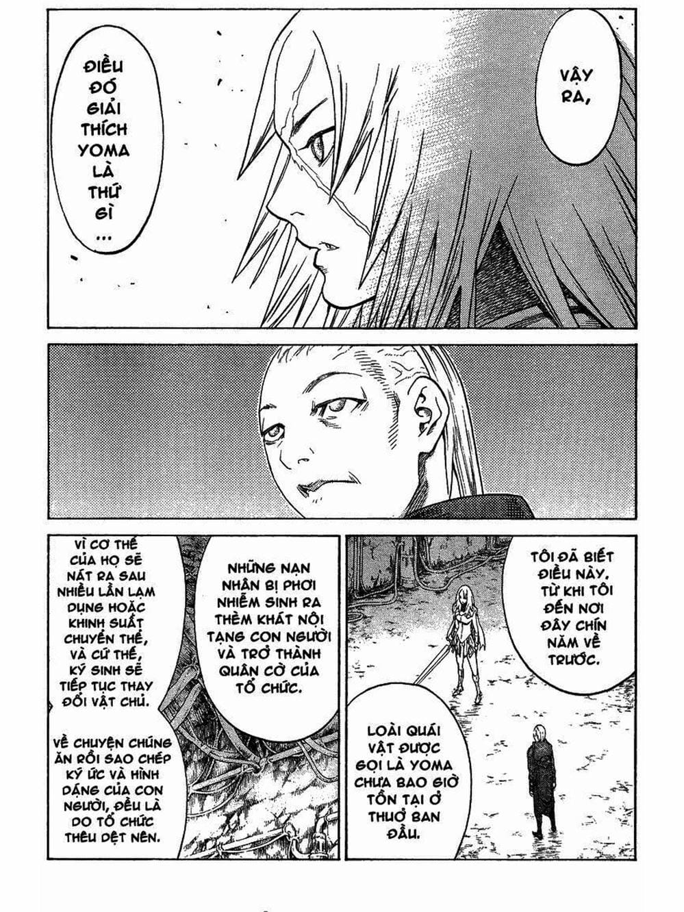 Truyện Tranh Claymore Mắt Bạc trang 4