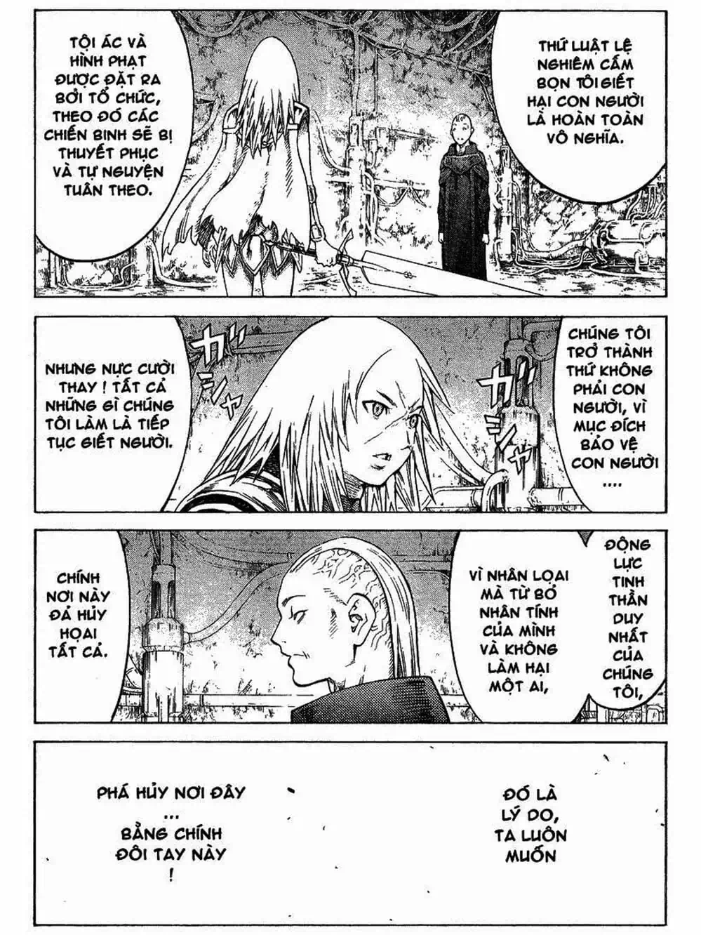 Truyện Tranh Claymore Mắt Bạc trang 4
