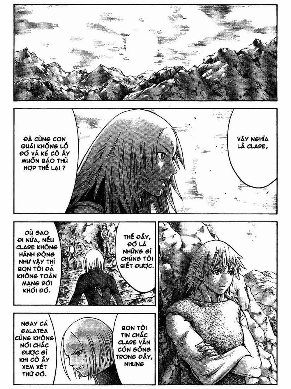 Truyện Tranh Claymore Mắt Bạc trang 4