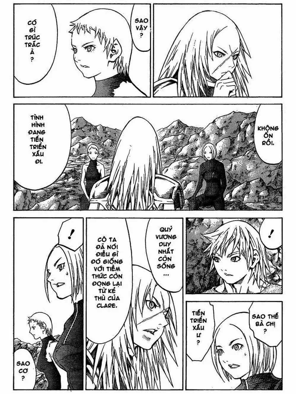 Truyện Tranh Claymore Mắt Bạc trang 4