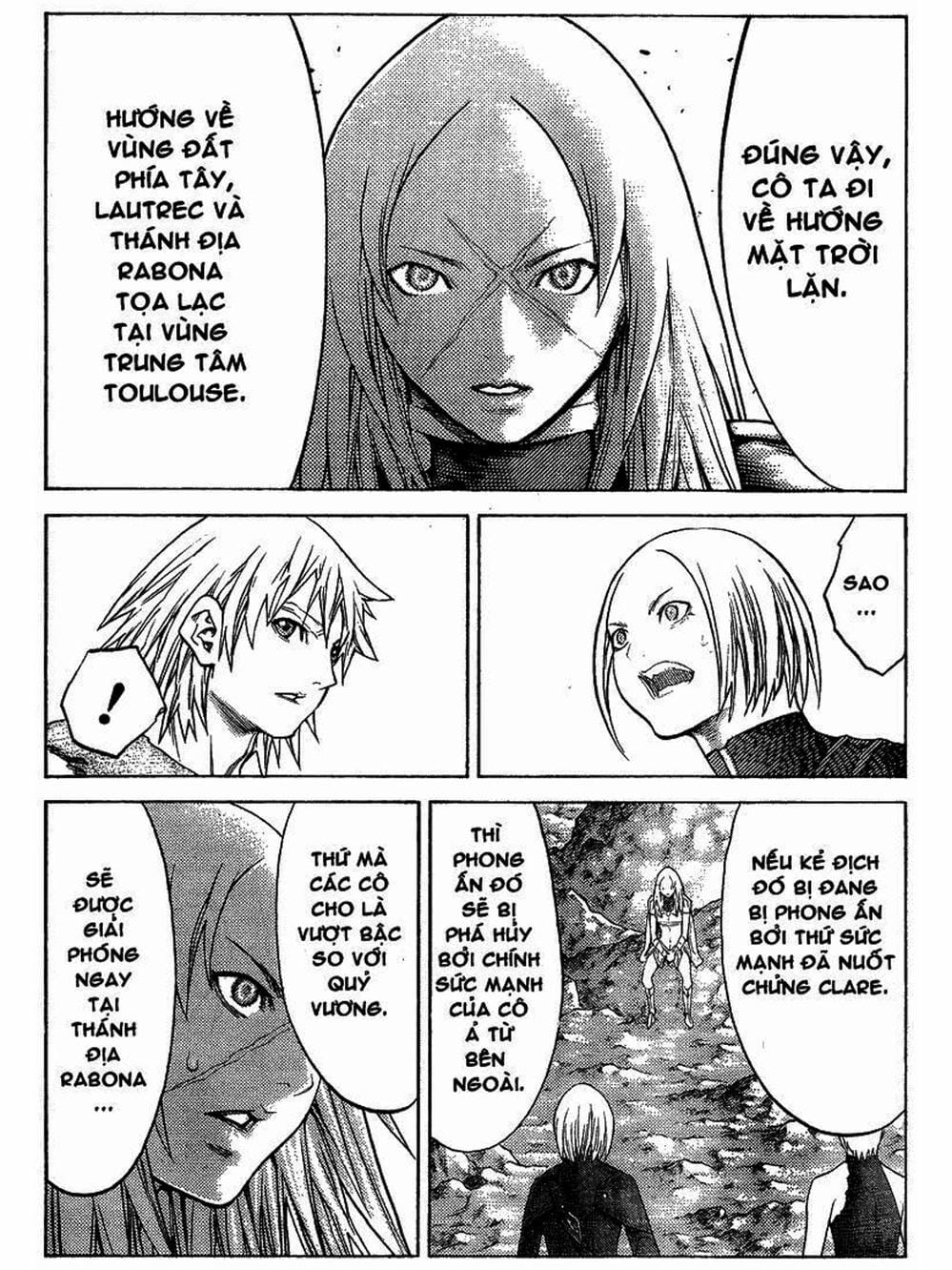 Truyện Tranh Claymore Mắt Bạc trang 4