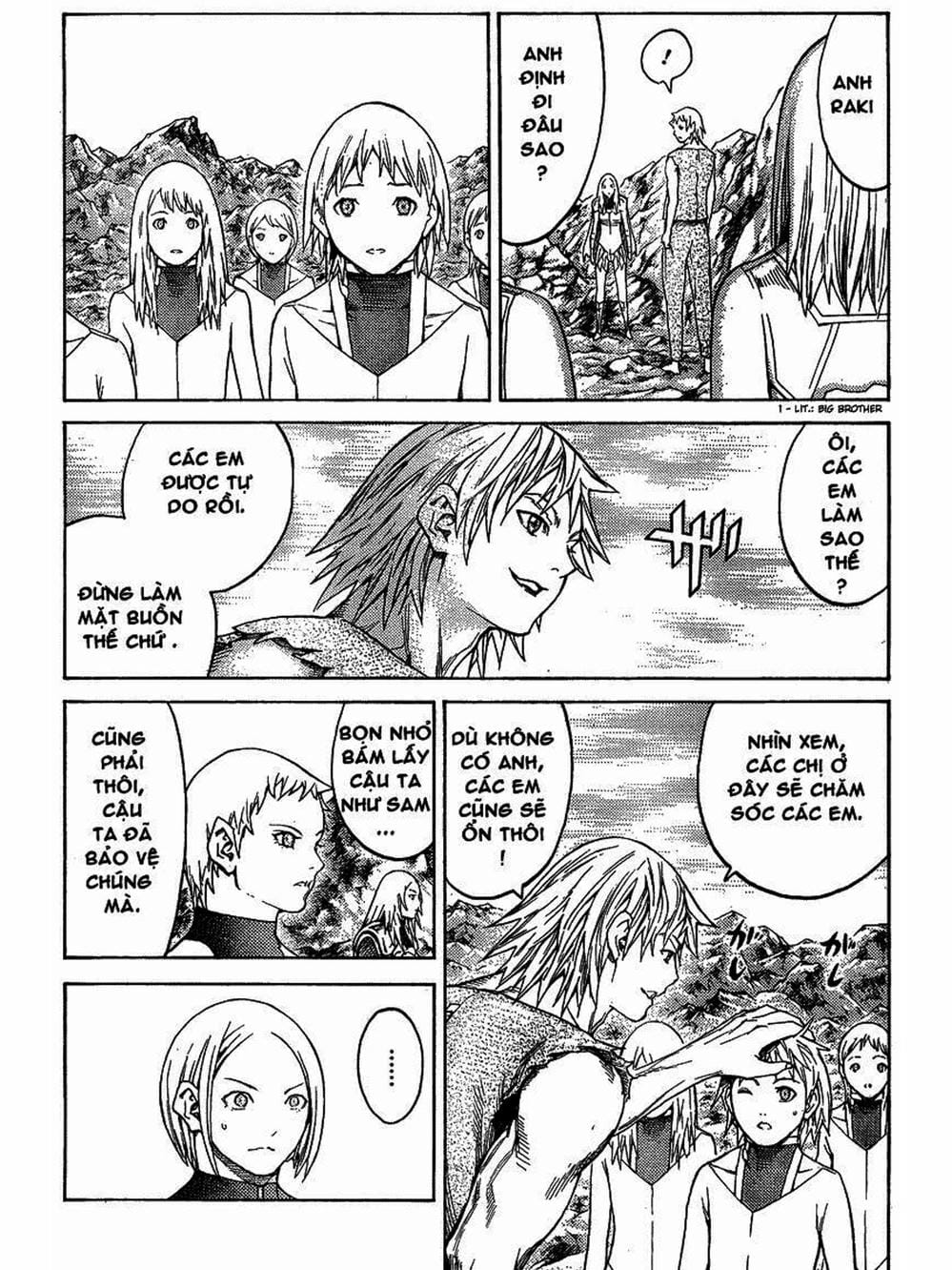 Truyện Tranh Claymore Mắt Bạc trang 4